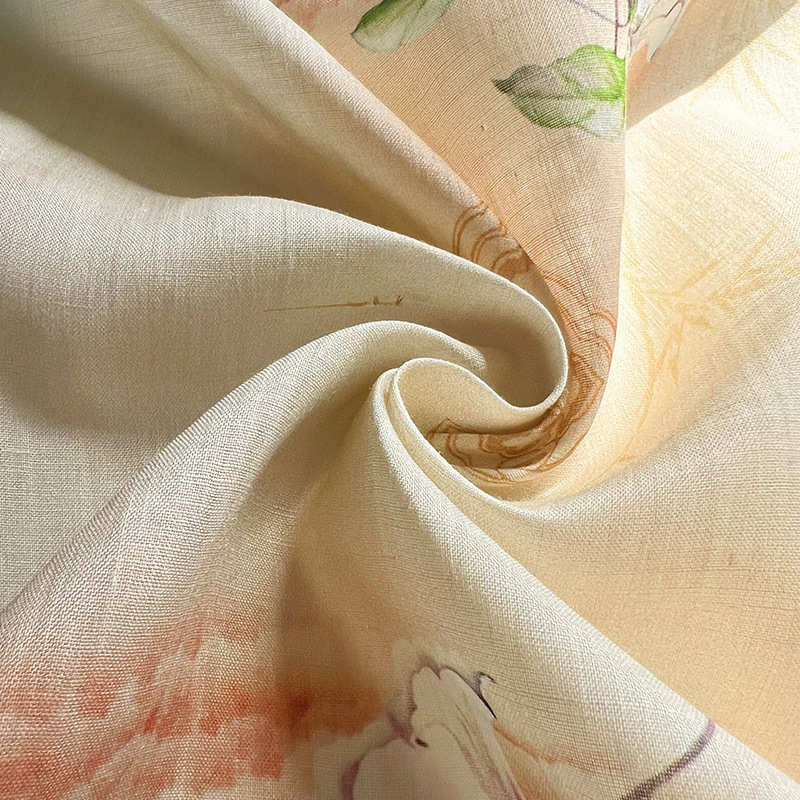 Summer Clothing Wholesale - L100cm X W140cm Pure Ramie Lily