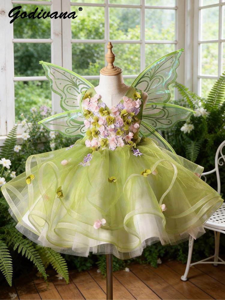 Summer Clothing Baby Girl - Sweet Baby Girls Butterfly Wing Princess