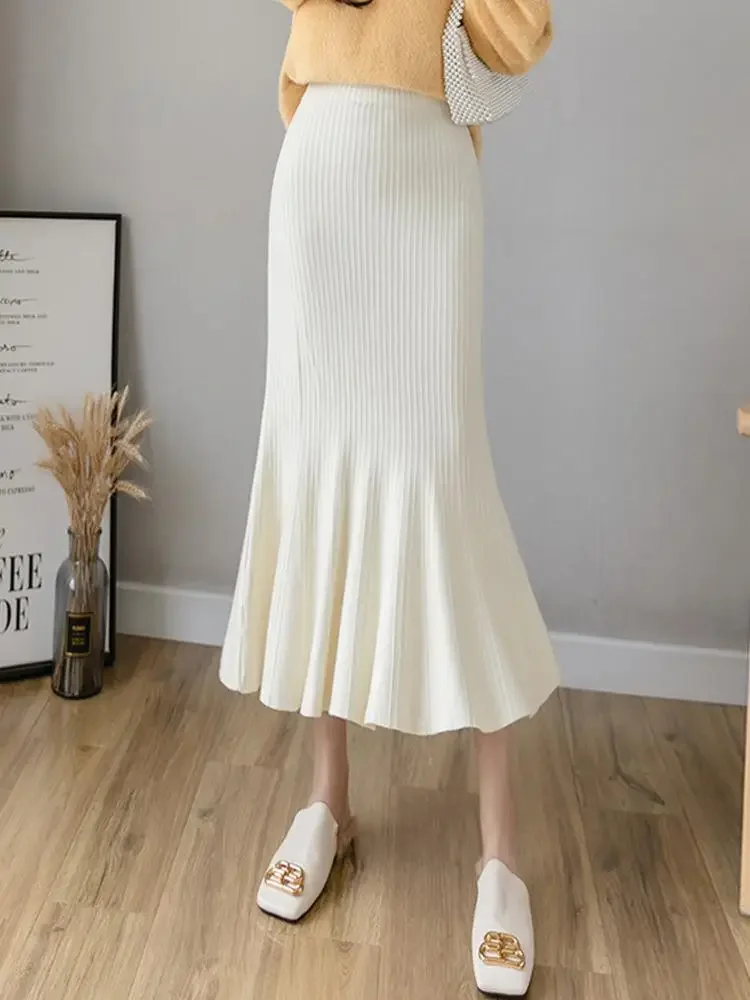 Elegant High Waist Knitted Wra - Summer Clothing Wraps review and price