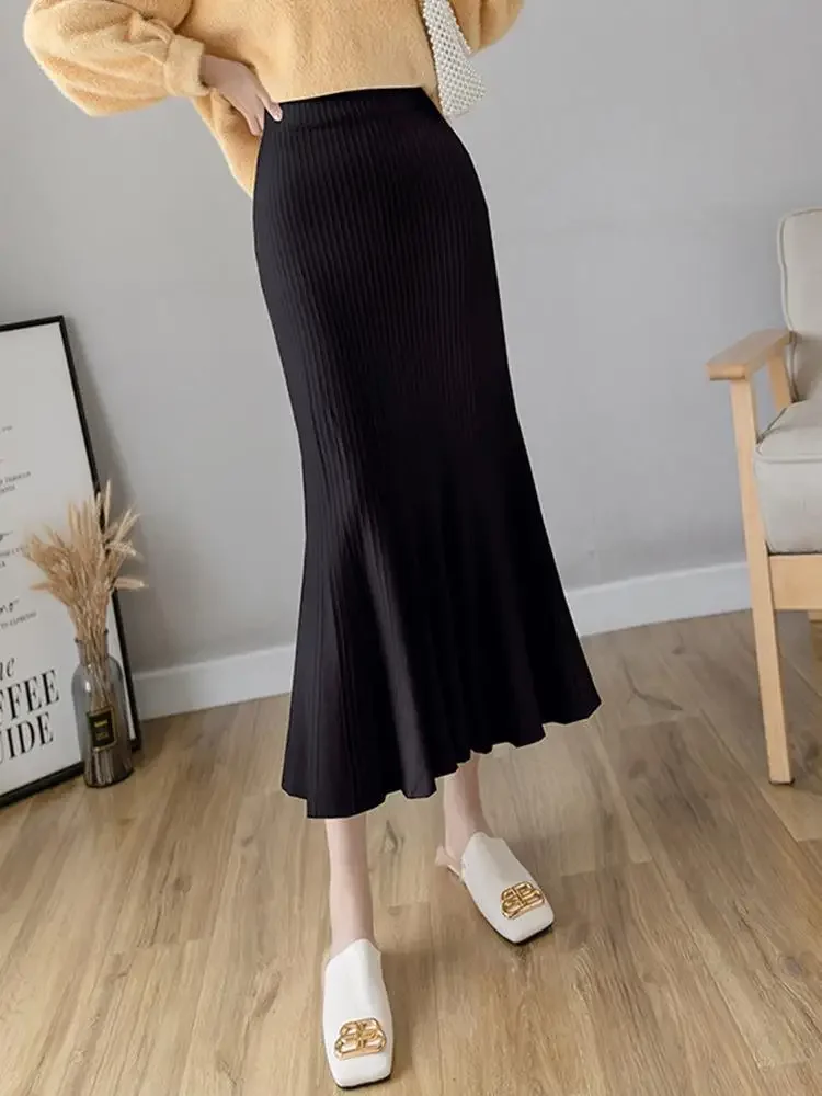 Elegant High Waist Knitted Wra - Summer Clothing Wraps review and price