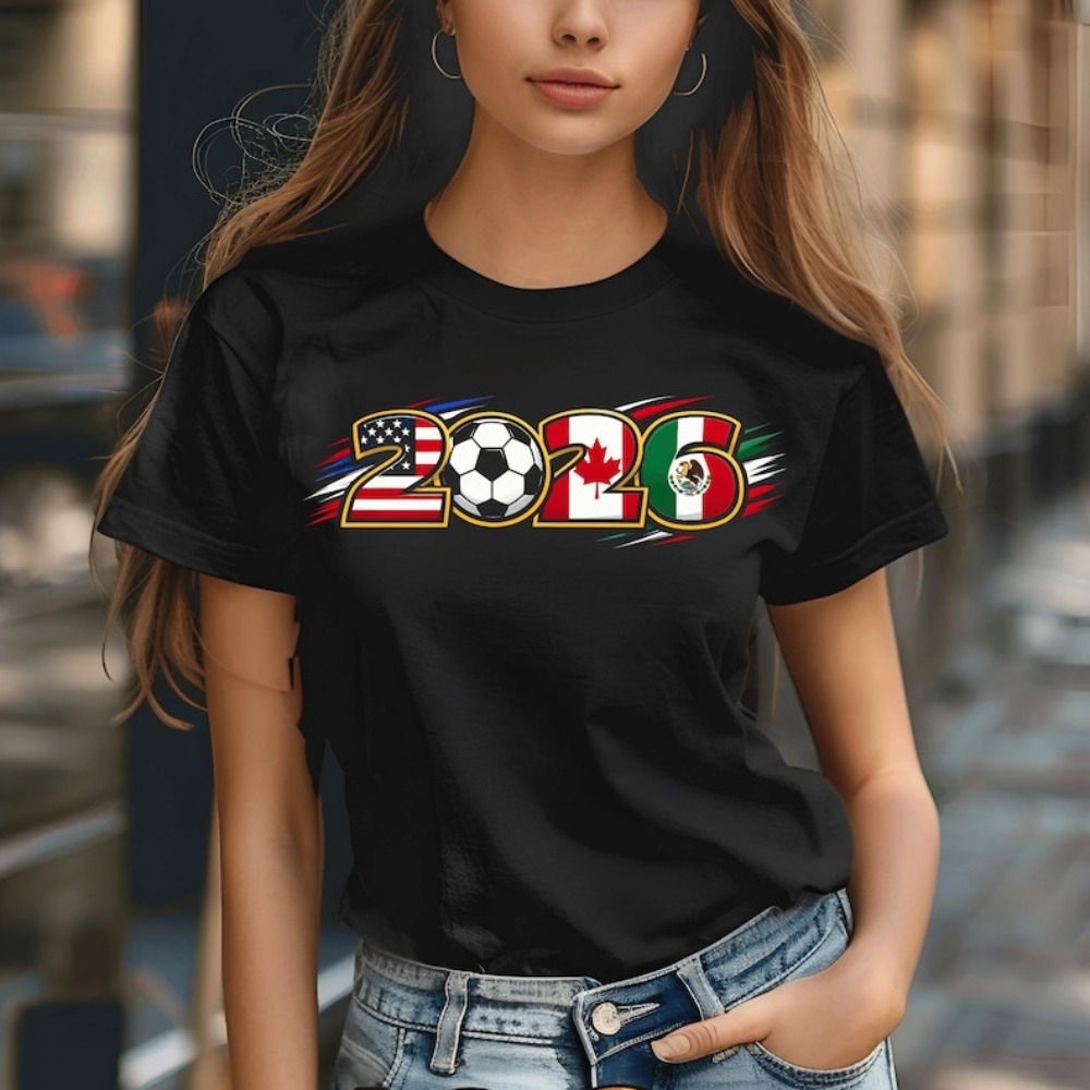 2026 US Canada Mexico Football - Summer Clothing Women Canada review and price
