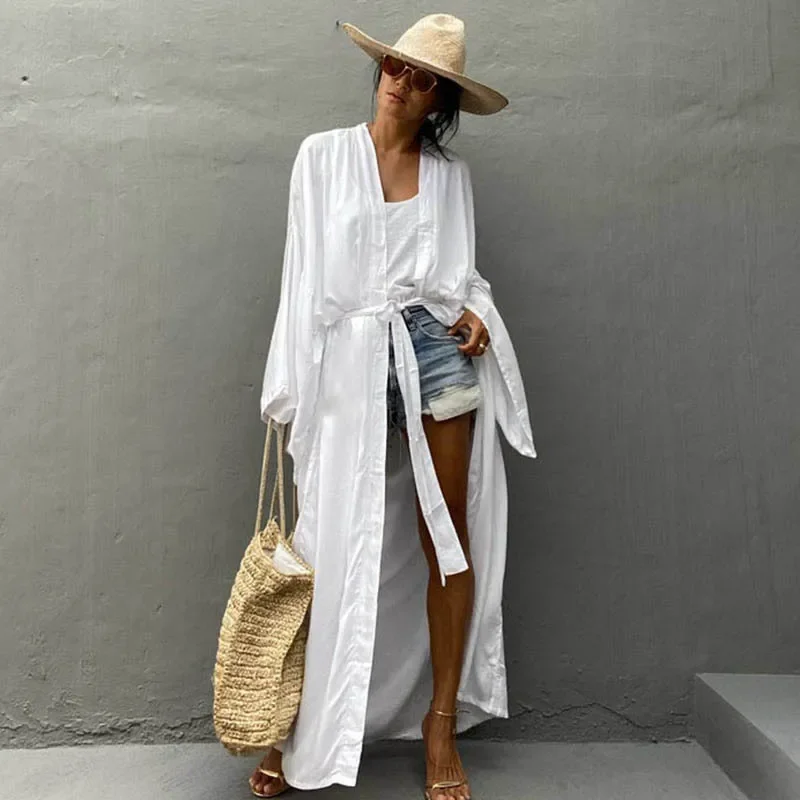 Kimono Women Beach Wear Cover  - Summer Clothing Wraps review and price