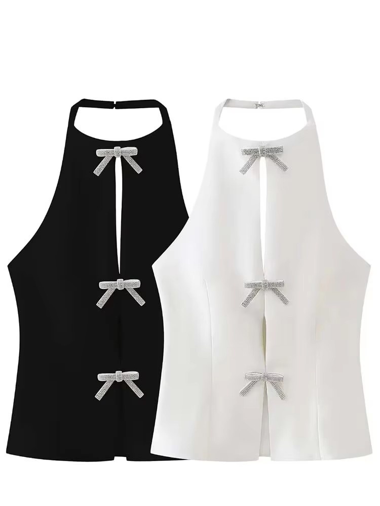 Summer Top Female Jewelry Bow  - Summer Zara review and price