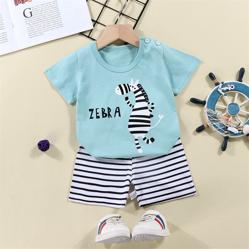 Cotton Tees+Shorts 2-piece Tra - Summer Clothing Baby Girl review and price
