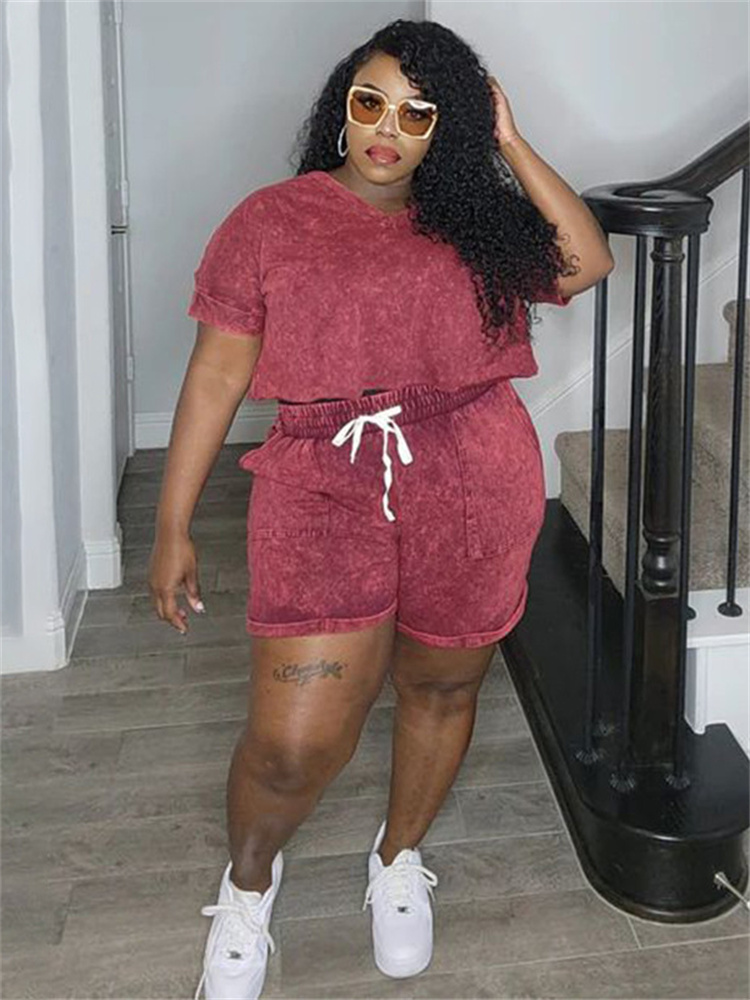 Wmstar Plus Size Two Piece Out - Summer Clothing Wholesale review and price