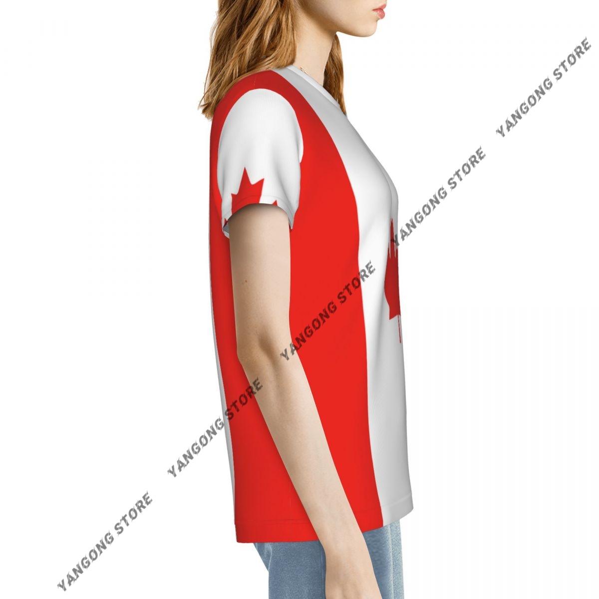 Women's T-shirt Canada Canadia - Summer Clothing Women Canada review and price