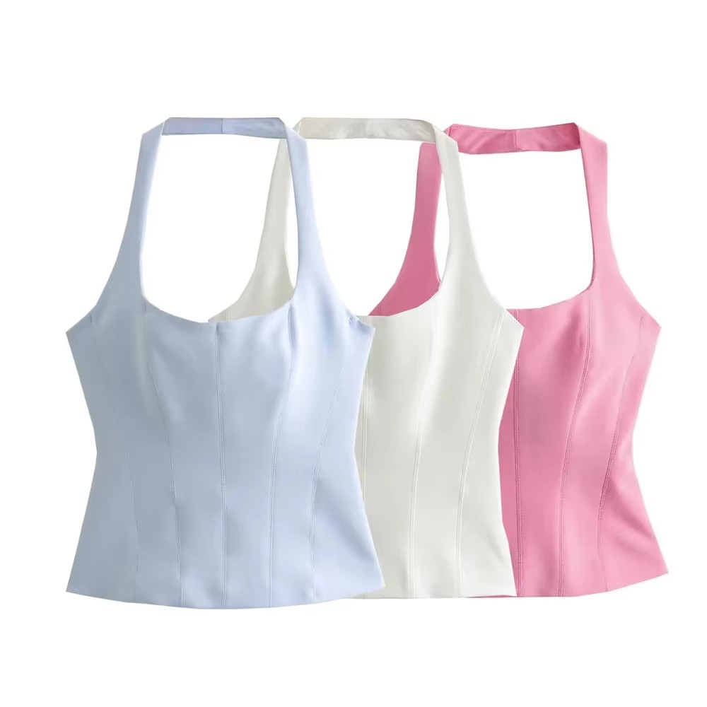 HH Women Fashion Halter Croppe - Summer Zara review and price