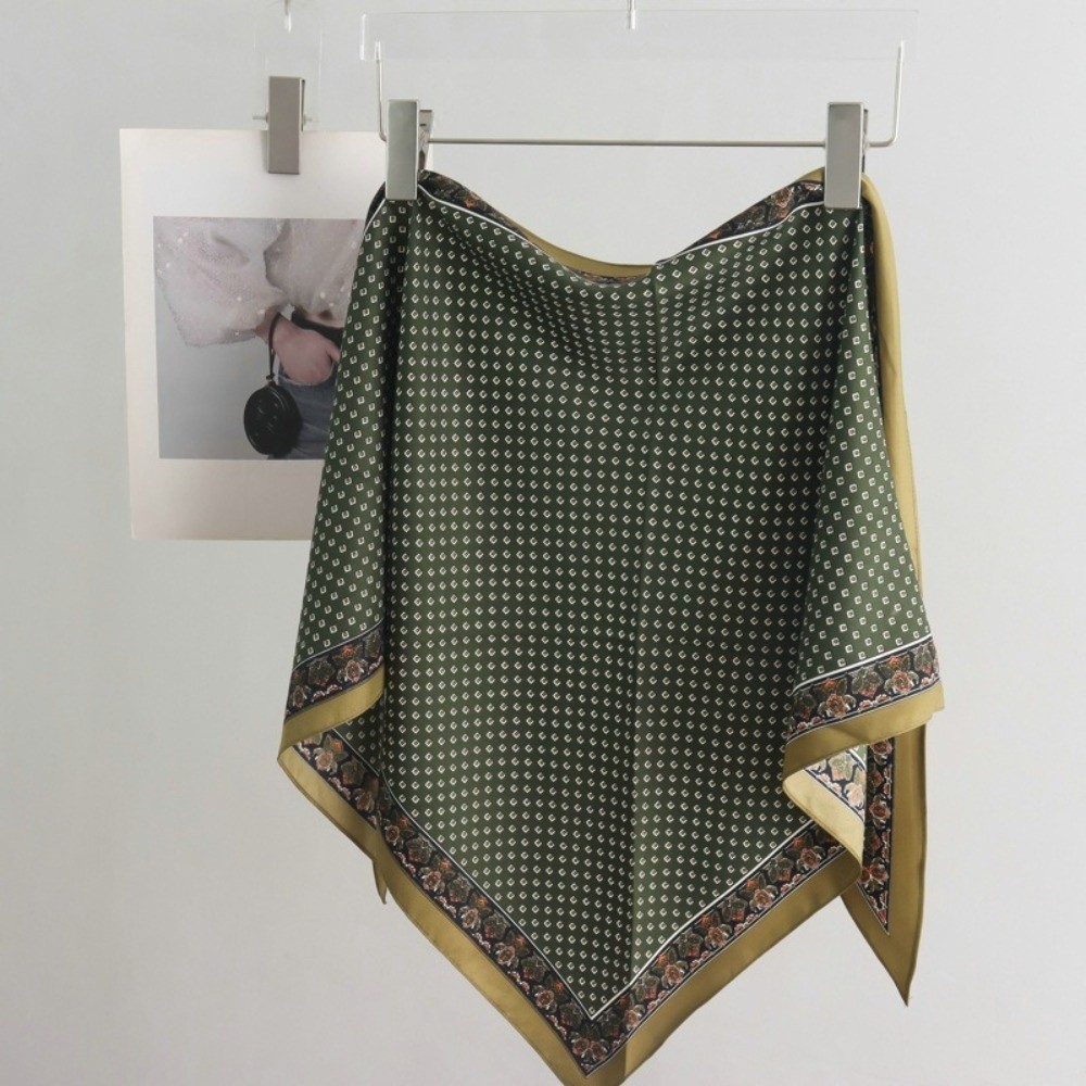 New Satin Women's Scarf Tie-Dy - Summer Clothing Wraps review and price