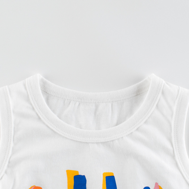 2022 Summer Children Vests Clo - Summer Clothing Baby Girl review and price
