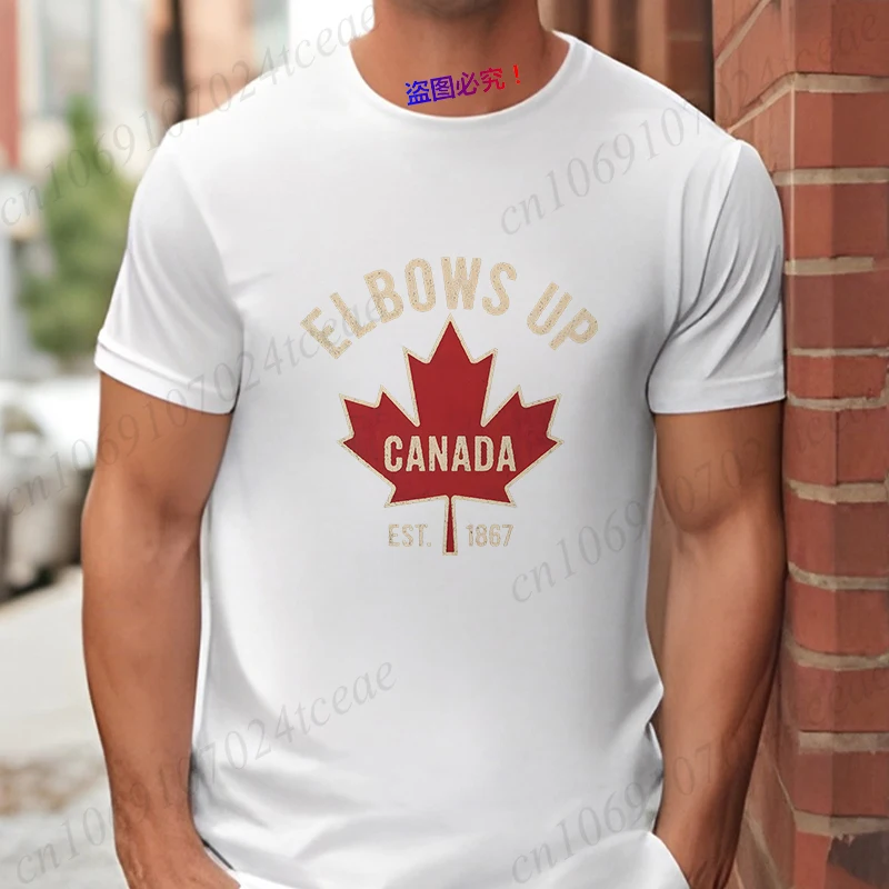 Elbows Up Canada T-shirt  for  - Summer Clothing Women Canada review and price