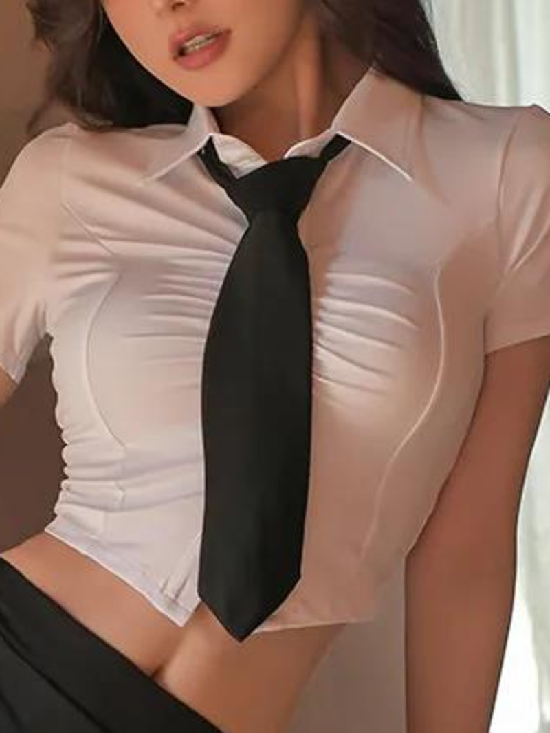 New Sexy Secretary Teacher Whi - Summer Clothing Wraps review and price