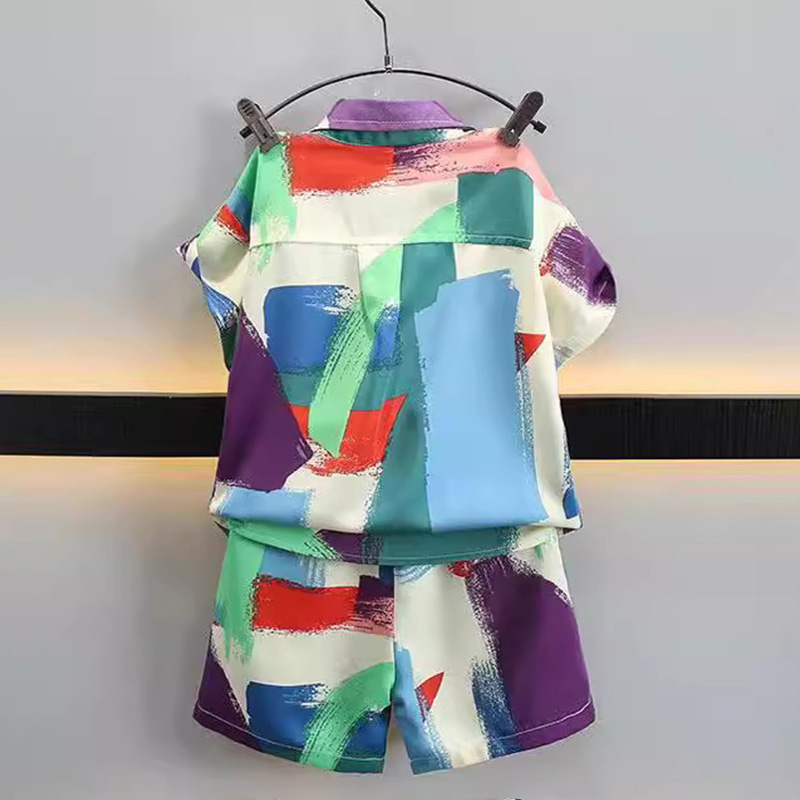 New Summer Baby Clothes Suit C - Summer Clothing Drawing review and price