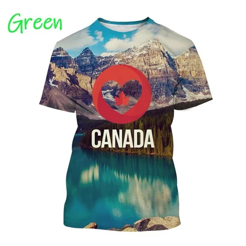 I Love Canada Flag Graphic T S - Summer Clothing Women Canada review and price