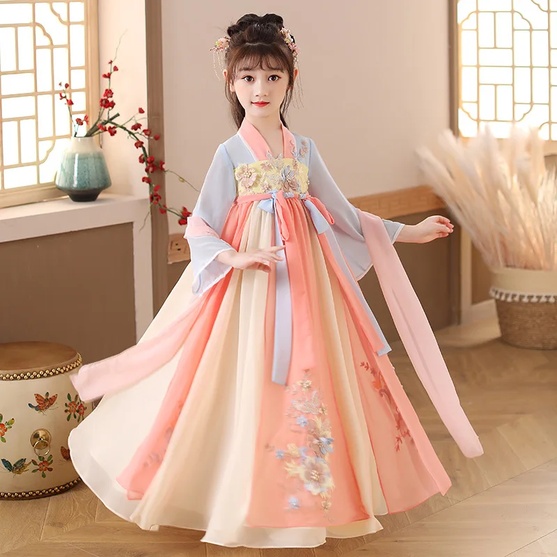 Summer Children Hanfu Dresses  - Summer Clothing Baby Girl review and price