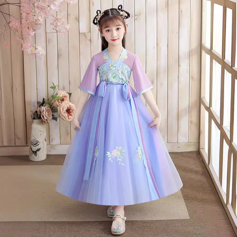 Summer Children Hanfu Dresses  - Summer Clothing Baby Girl review and price