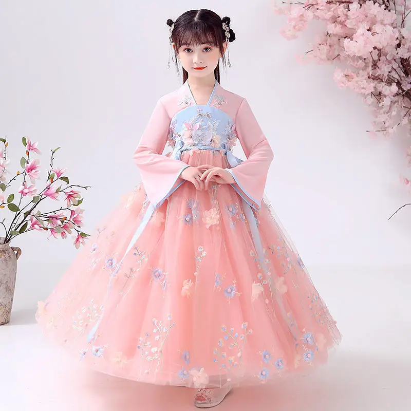 Summer Children Hanfu Dresses  - Summer Clothing Baby Girl review and price