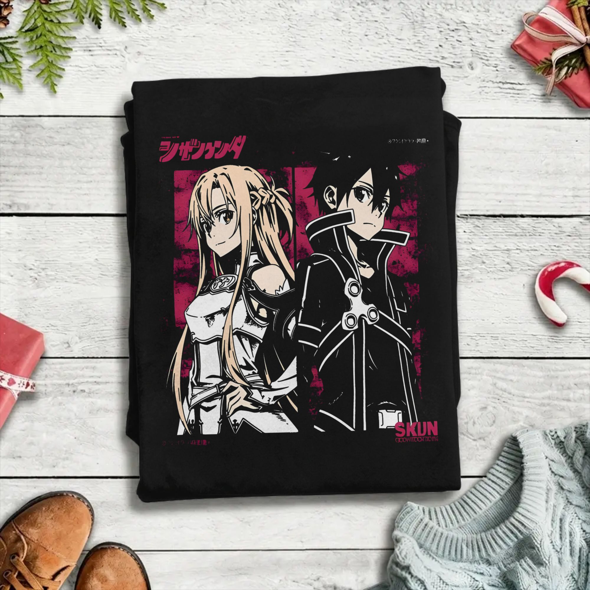 kirito and asuna Cotton T-Shir - Summer Clothing Wholesale review and price