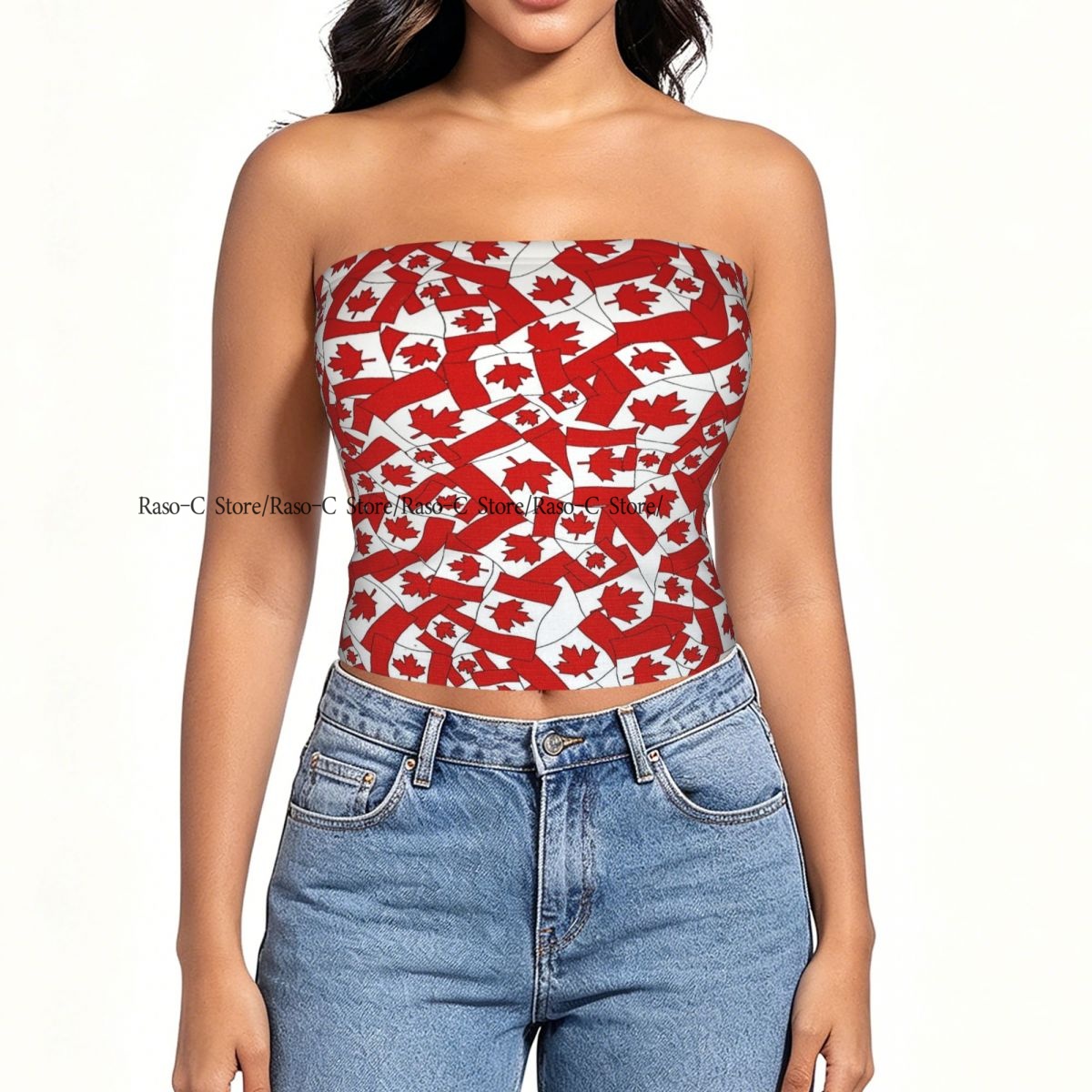 Women Block Crop Slim Tube Top - Summer Clothing Women Canada review and price